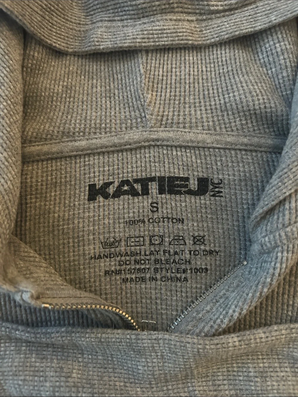 Katie J NYC lightweight gray